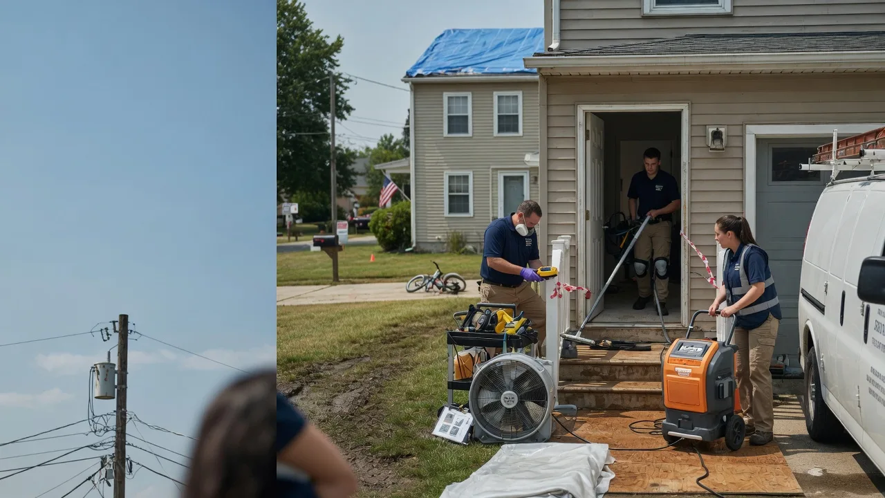 Water Damage Repair in Rutland, OH near me